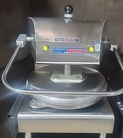 DoughXpress D-TXM-2-18 Pizza Dough Press 18" Dual Heated Plates Commercial