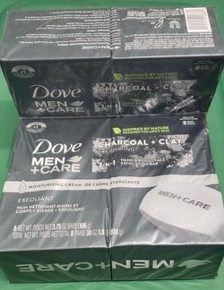 Dove MEN +Care charcoal + clay (Two 8pks)