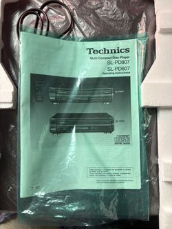 Technics SL-PD607 multi-compact disk player