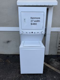 Kenmore Stackable Washer Dryer