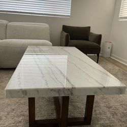 Joss And Main Marble Coffee table