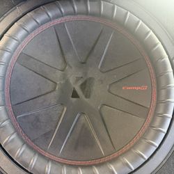 Kicker Subwoofer And Amplifier 