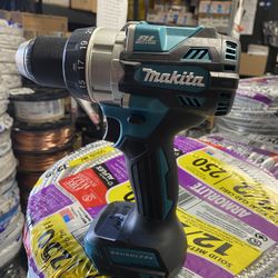 Makita 18V Lithium-Ion Brushless 1/2 In. Cordless Hammer Driver Drill (Tool Only)
