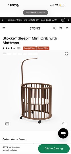 Stokke mini crib