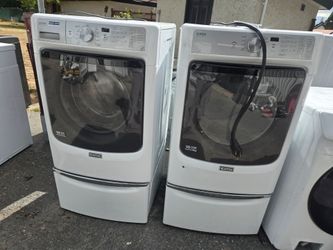 Maytag Commercial Washer And Dryer Set Electric