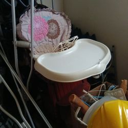 Baby High Chair Vintage 