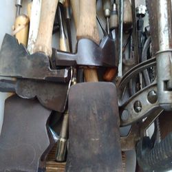 3  BOXES  OF VINTAGE AND ANTIQUE TOOLS. MUST SEE. THE MORE U BUY THE LOWER THE PRICE GETS.   ONE PEICE. OR ALL. UR CHOICE