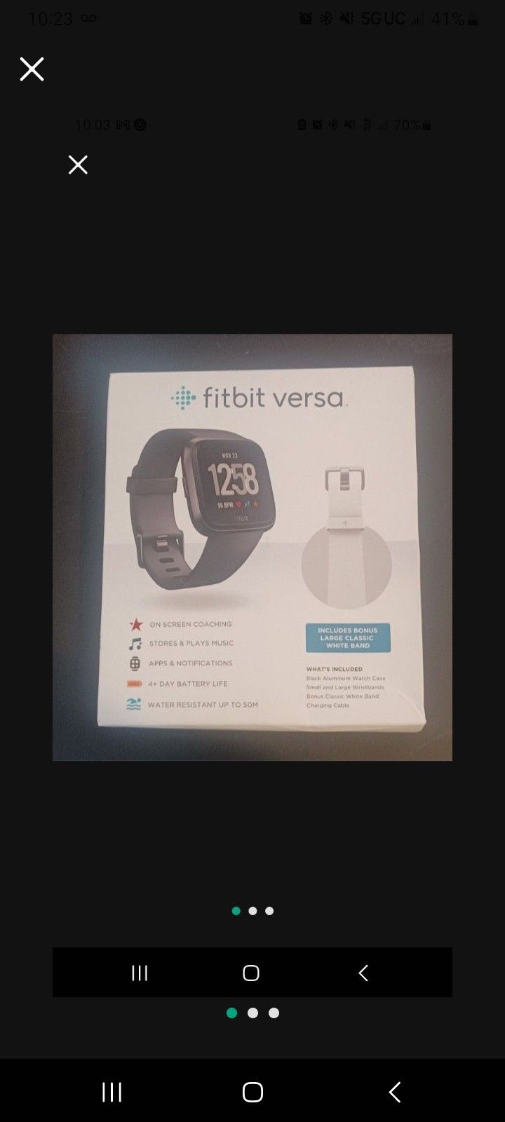 BRAND NEW FITBIT VERSA