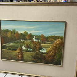 Cuadro Con Pintura A Mano Del Pintor Ricoo