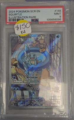 2024  Pokemon Squirtle PSA 9
