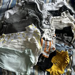 Baby Boys Newborn Clothes Lot