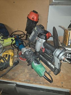 Grinders, saws, drills, tilesaw, vibrating saws