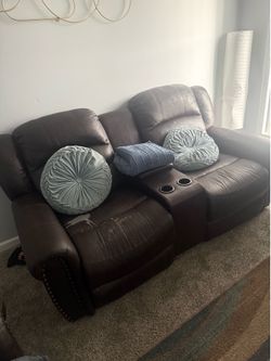 Love seat and couch
