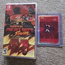 Super Meat Boy Forever Nintendo Switch Limited Run Game #116 Brand New Sealed 