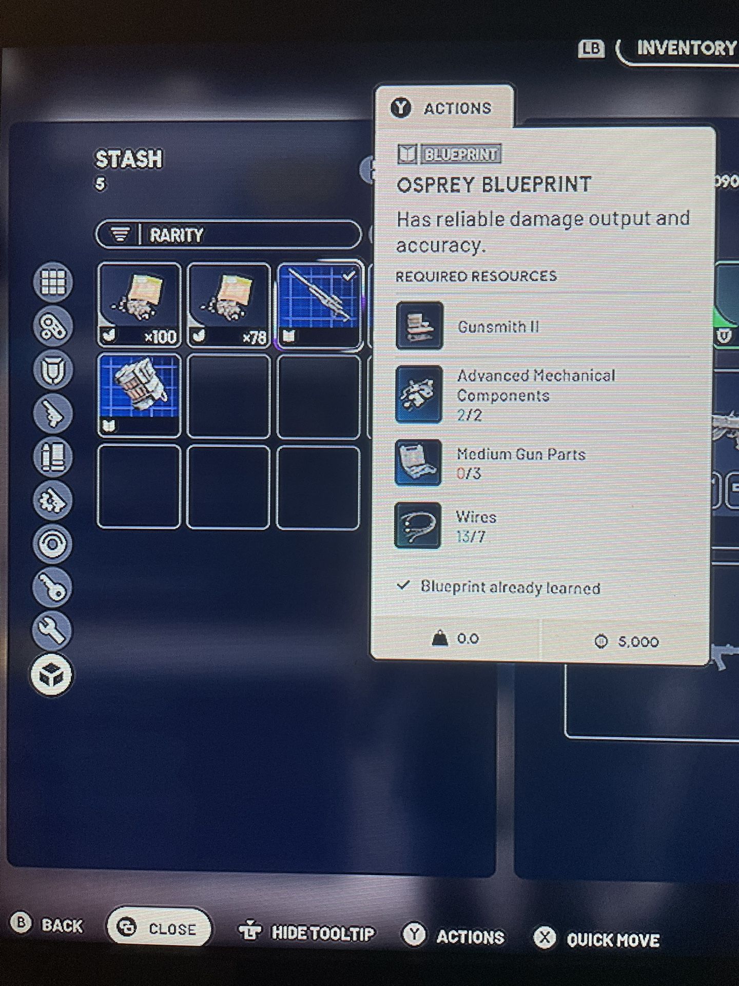 Osprey Blueprint