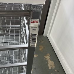 Elfa /container organized / cabinet
