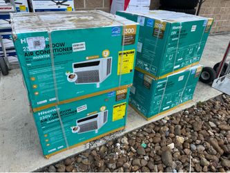 Hisense Extra Large Room Window Air Conditioner, Remote Included (230-Volt, 22000-BTU )