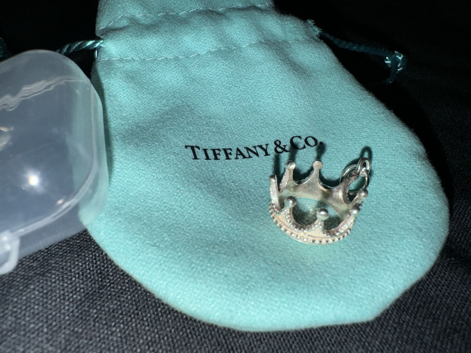 Tiffany & Co. Crown Charm. 