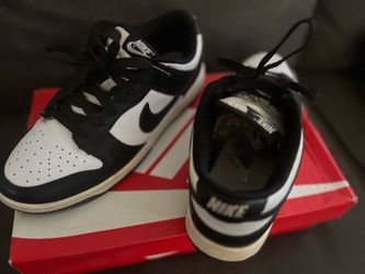 Nike Dunk Low Black and White Sneakers