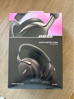 Bose QuietComfort Ultra Gen 2 Black (Brand New in Box)