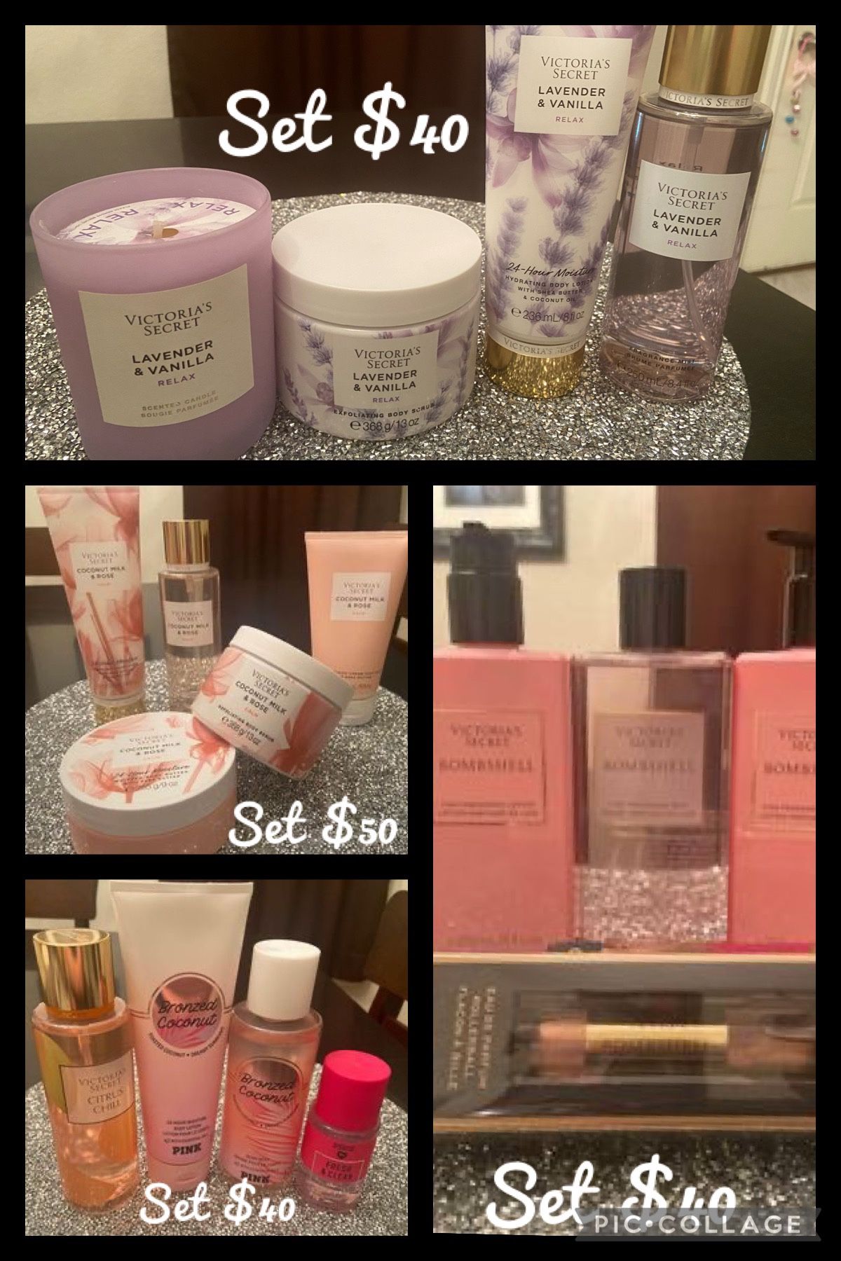 VICTORIA SECRET BEAUTY PRODUCT SETS