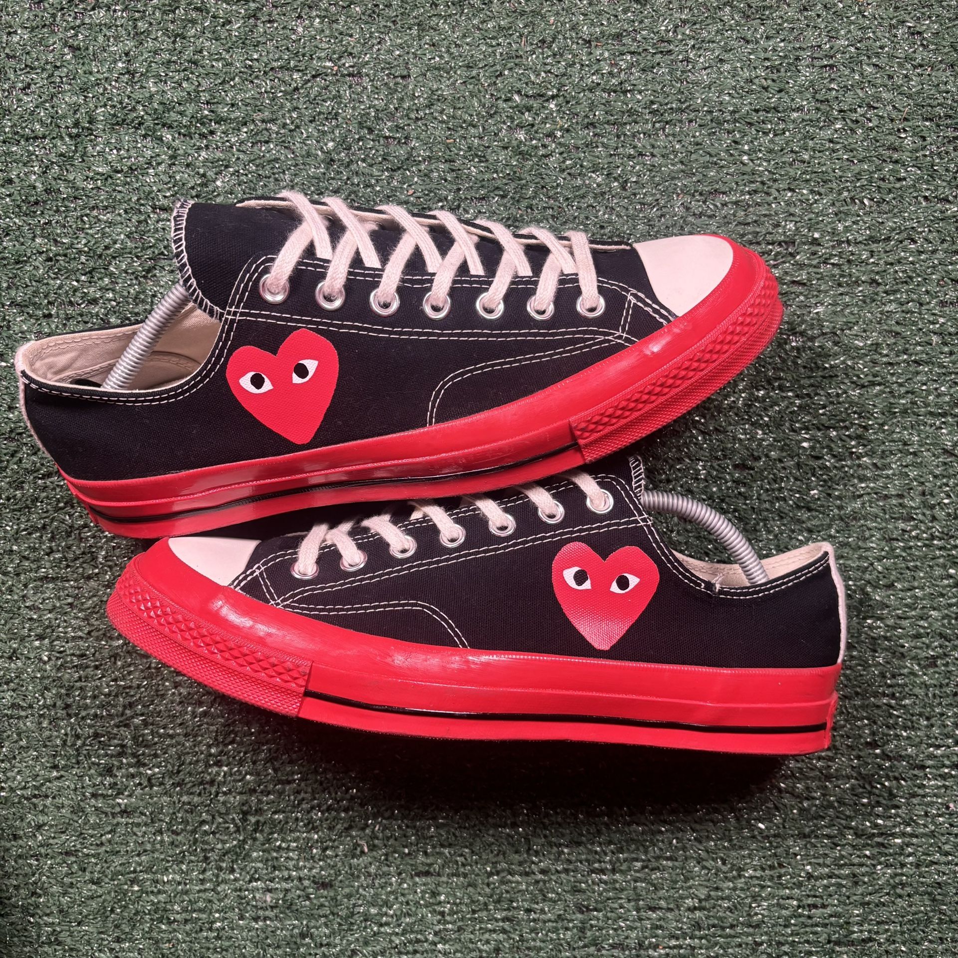 Preowned - CDG Converse All Star Red Midsoles - Size 11 - No box