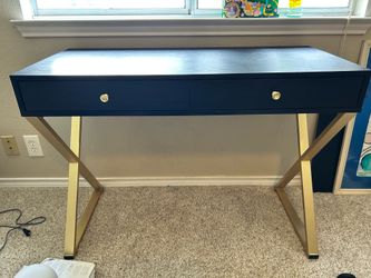 Black & Gold Desk
