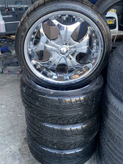 Tire and rims