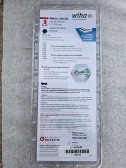 Wiha metric L key set