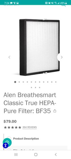 Allen Breathesmart BF34 Replacement Filter
