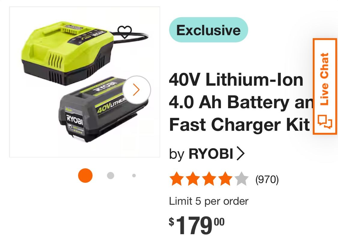 Bateria Y Cargador 40v