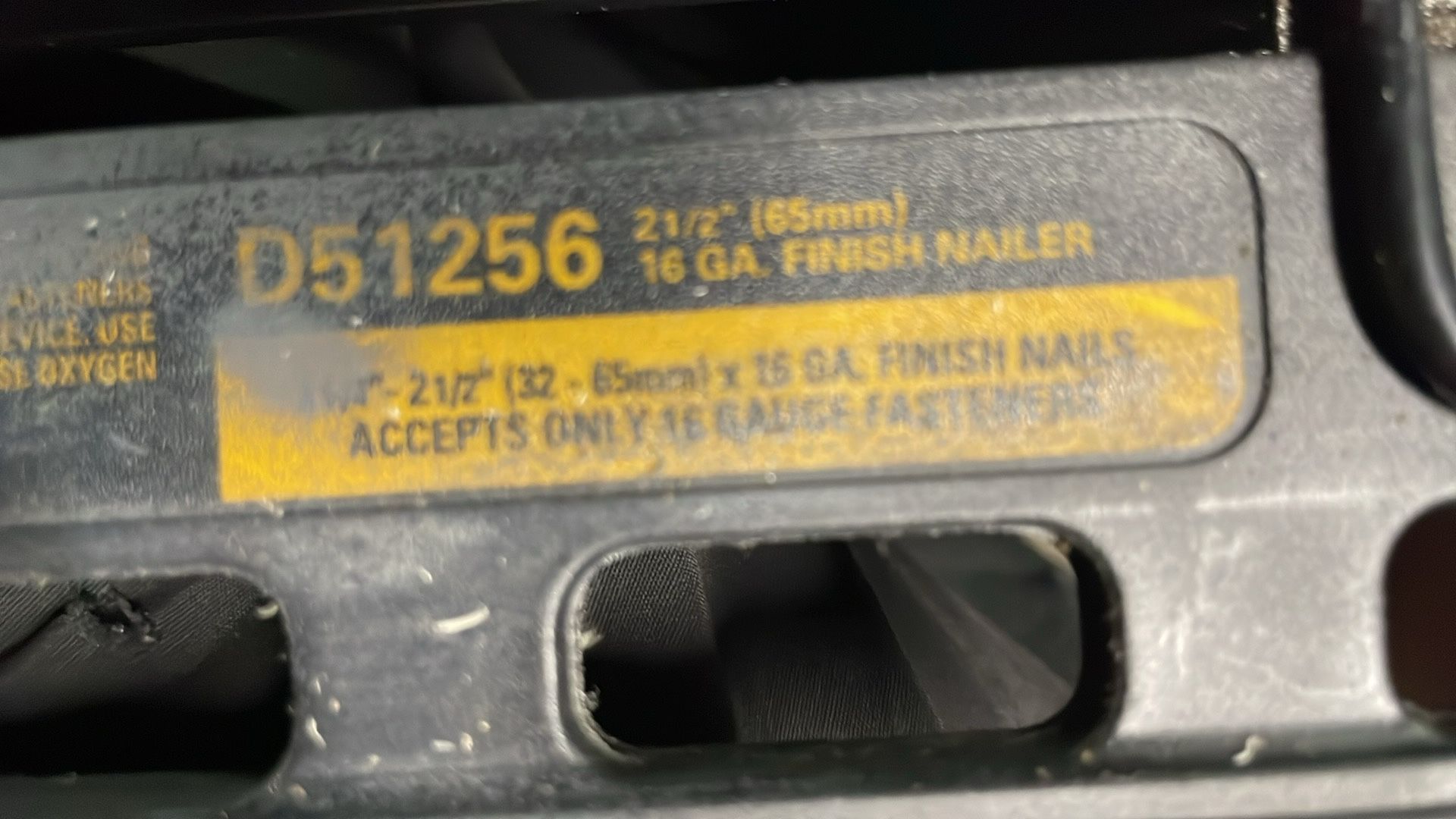 Dewatt Finish Nailer