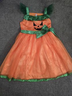 Reli Beauty Girl Halloween Pumpkin Dress