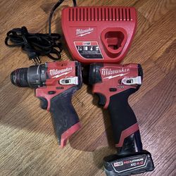 Milwaukee M12 Fuel Impact Driver & Hammer Drill