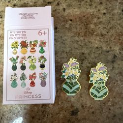 Princess Stained Glass Pin 