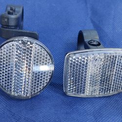 Two Bicycle Reflectors