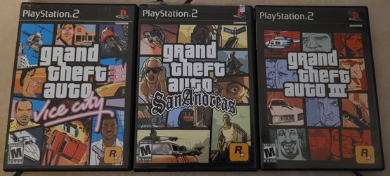 PLAYSTATION 2: GRAND THEFT AUTO THE TRILOGY