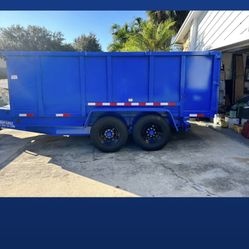 2024 7x14 Dump Trailer 