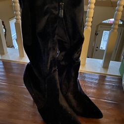 Thigh High Black Boots