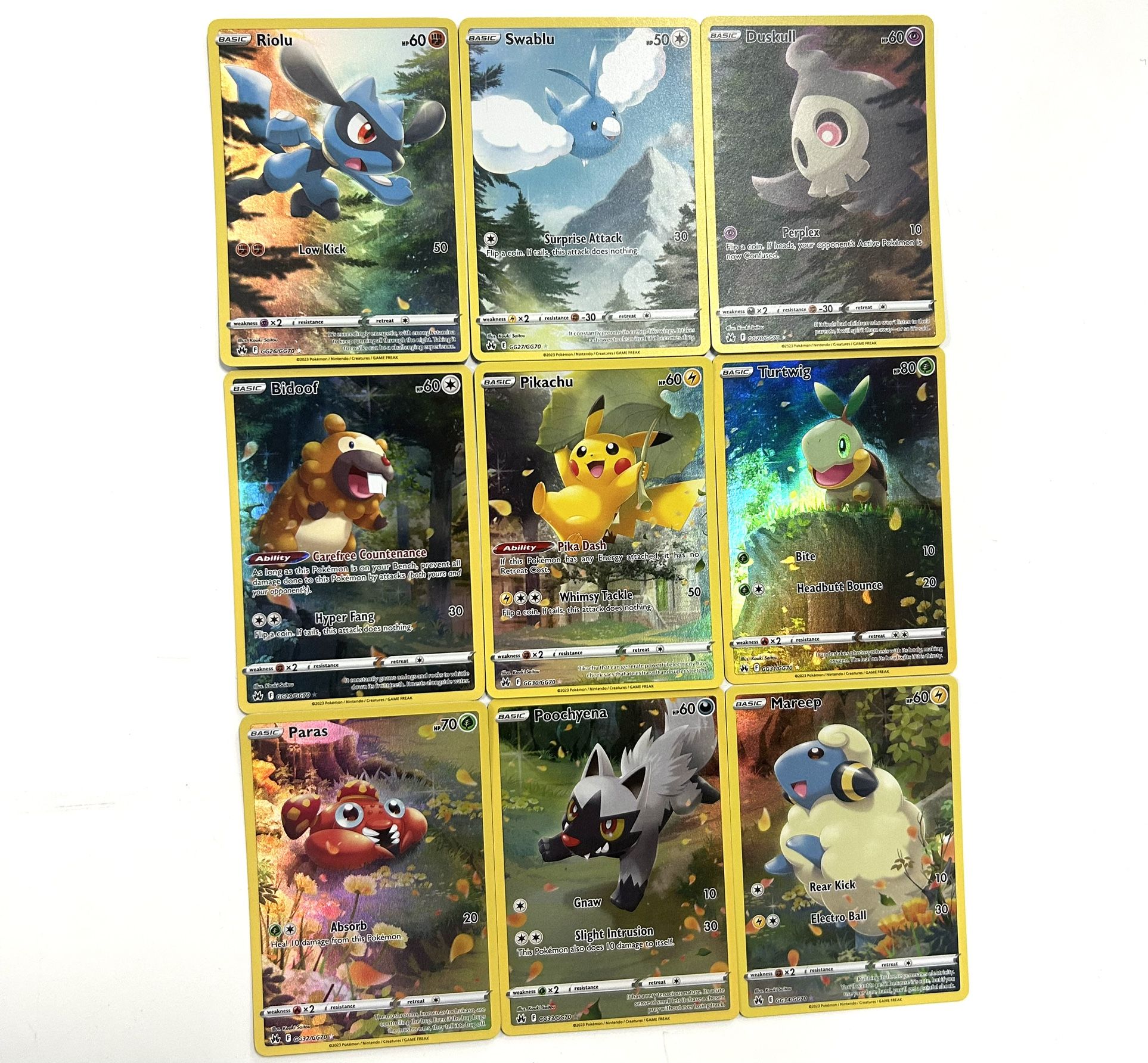 Pokemon : Crown Zenith 9-Card Set