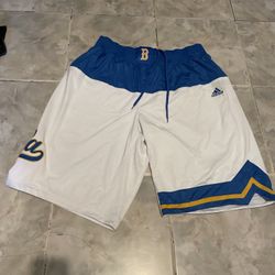 Vintage UCLA Bruins Player Issued Adidas Shorts Game Worn SZ XL +4 Tech Fit