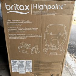 Brand New Britax Highpoint Booster Car Seat