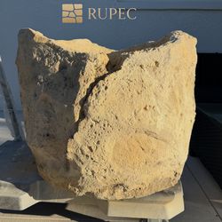 Stone planter pot