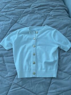 White shirt with gold buttons,size small,from Marshall’s