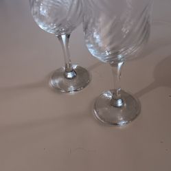 Two Water Goblets