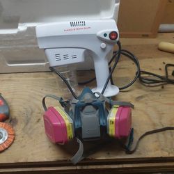 Sanitation Spay Gun And Mask