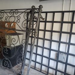 King Canopy Bed &Frame -Custom Steel