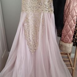 Gorgeous Light Pink/Blush Gown 