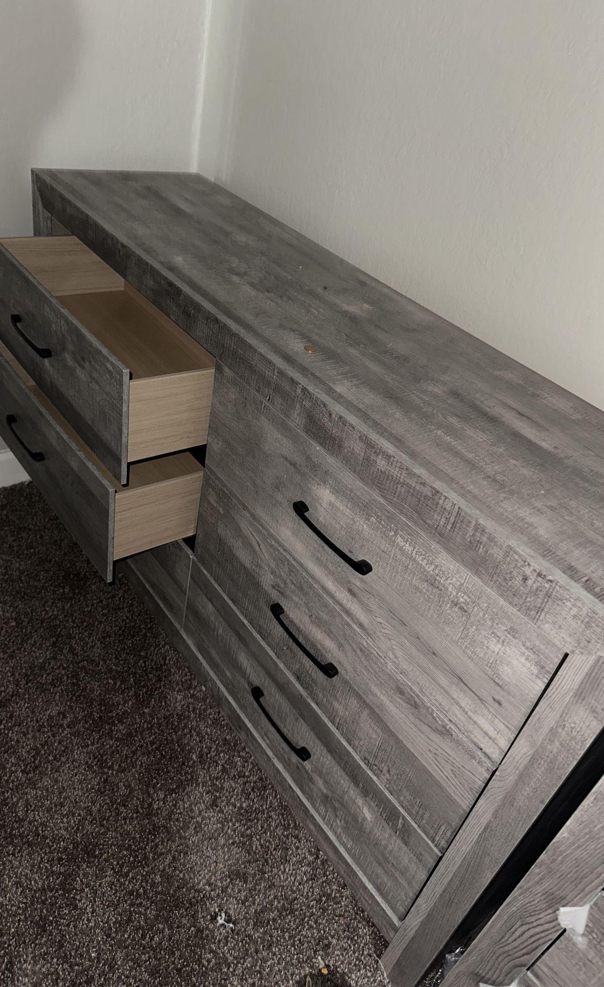 Grey And Black Dressers