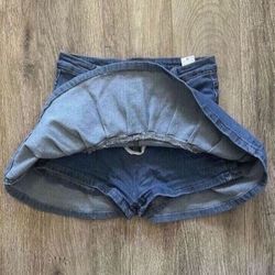 mini jeans skirt 